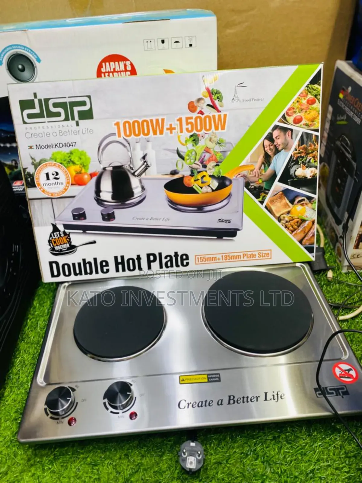 Dsp Original Large Double Hot Plate