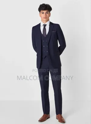 Kids Boys Suits Navy Blue