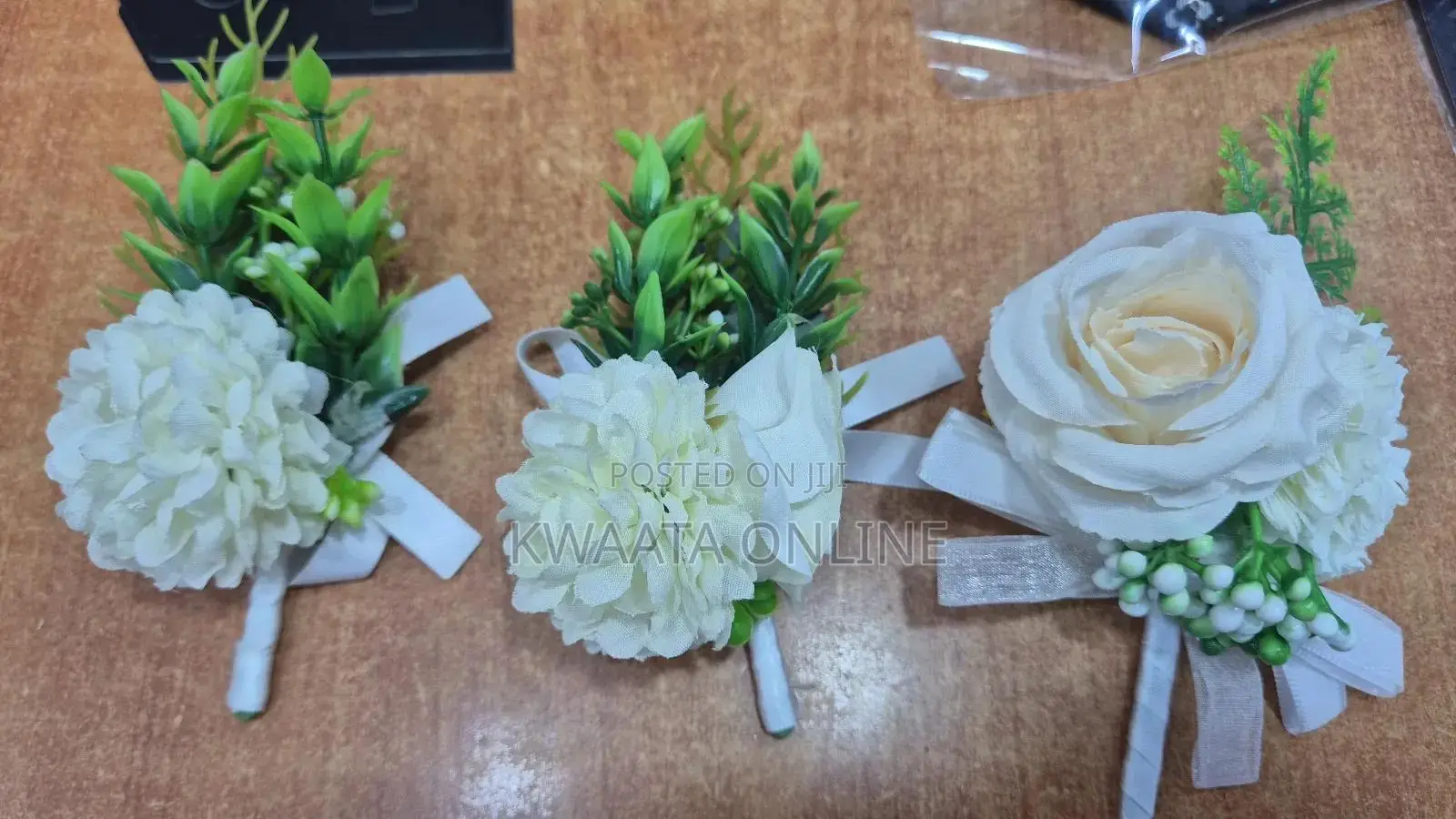 Artificial Wrist Flower Rose Bride Grooms Wedding Hand Flower Decor