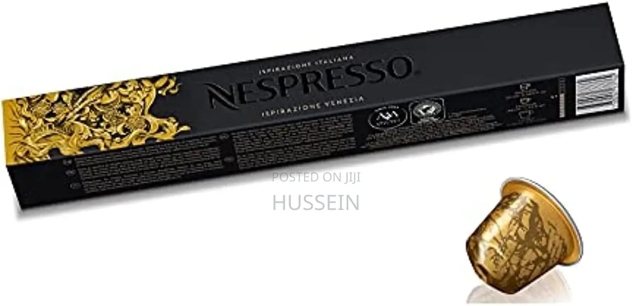Nespresso - Inspiration Venice Espresso Coffee 10 Capsule Sleeve