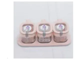 Multipurpose 3 in 1 Transparent Plastic Seasoning Box