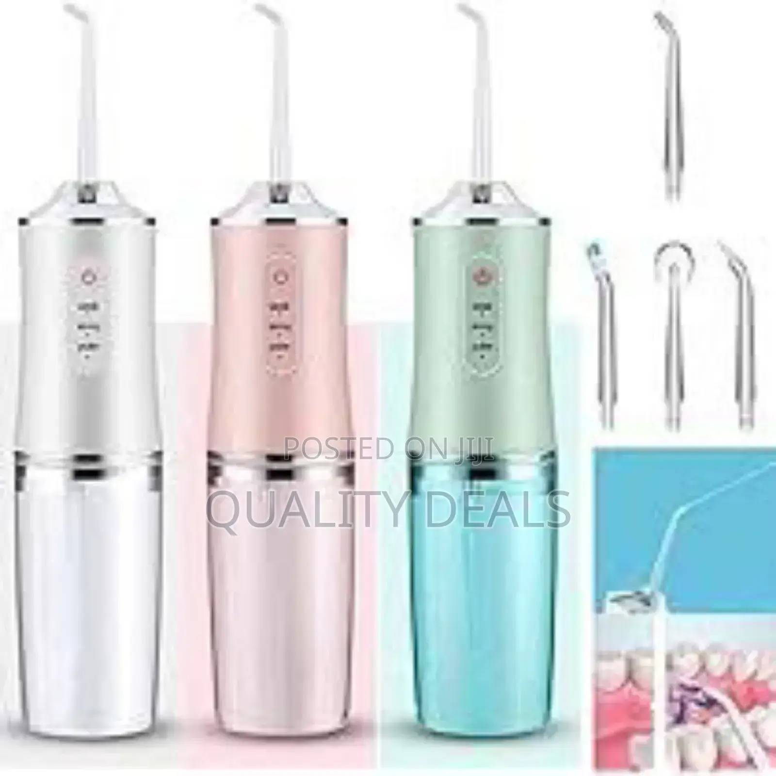 Portable Cordless Rechargeable Water Flosser Oral Irrigator