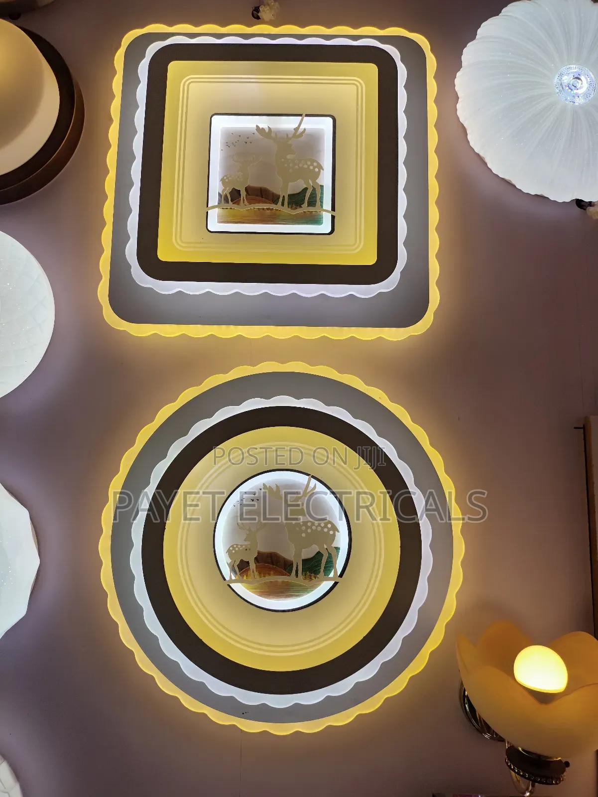 Crocks Ceiling Light With Unique Design