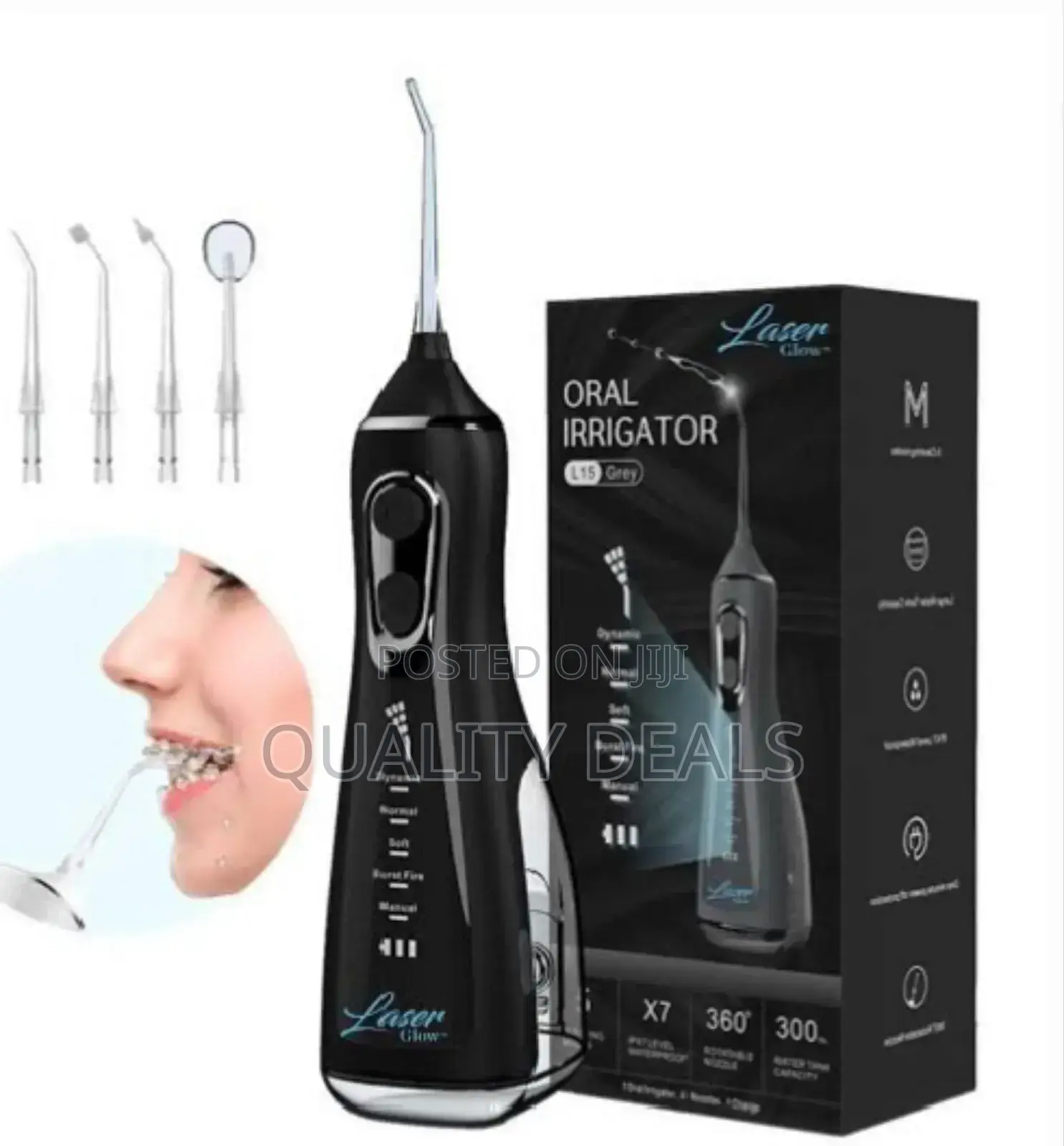 Portable Rechargeable Cordless Water Flosser Oral Irrigator