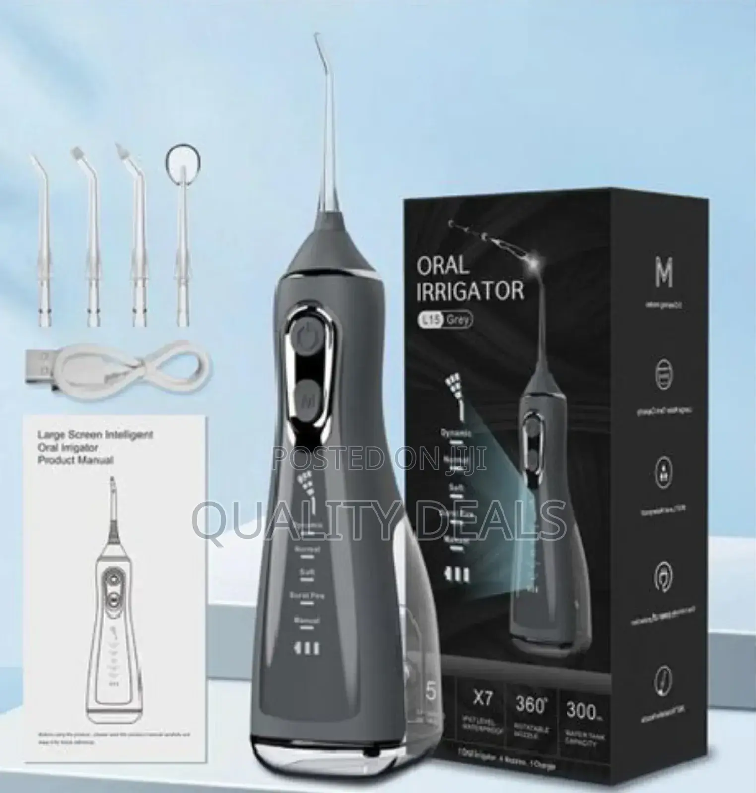Portable Rechargeable Cordless Water Flosser Oral Irrigator