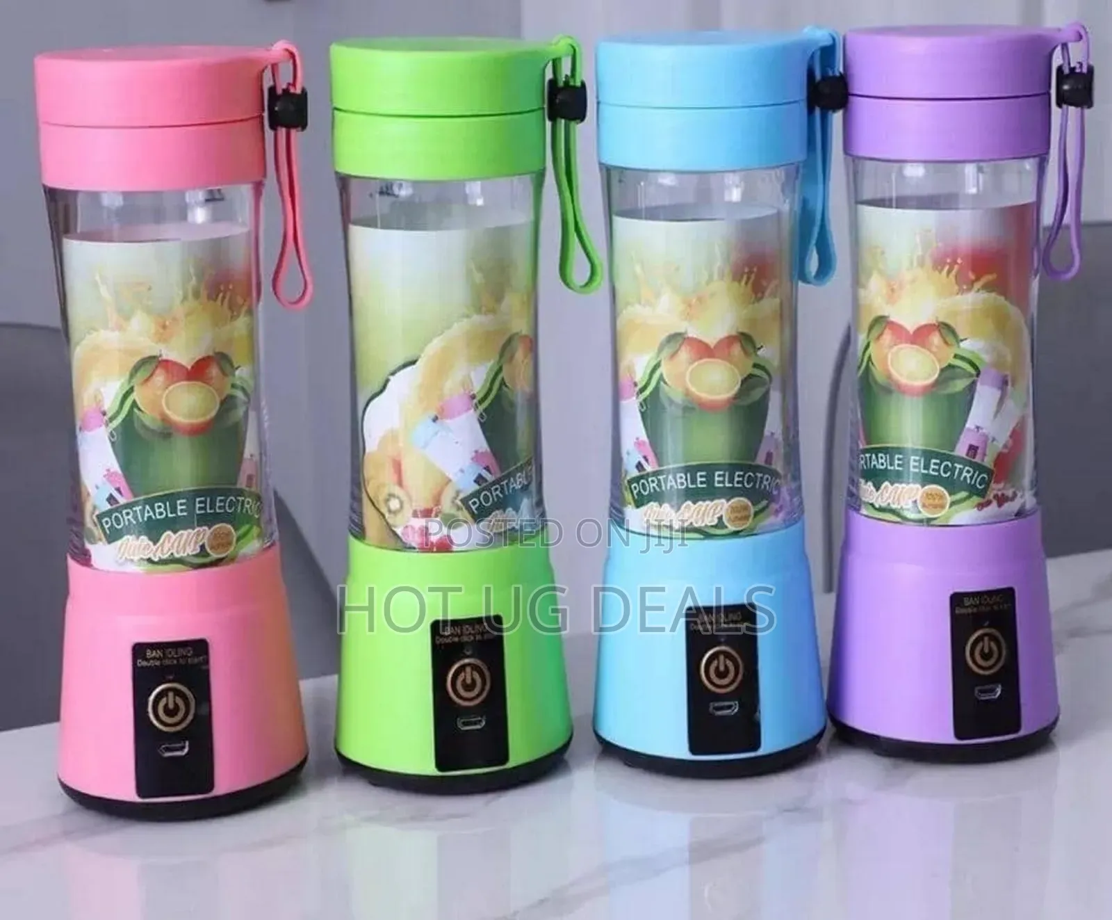 Portable & Rechargeable Battery Juice Blender -