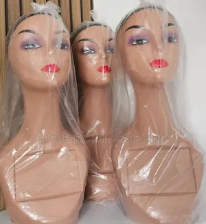 Female Mannequin Head Model For Hairdressing Wig Jewelry Hats Display
