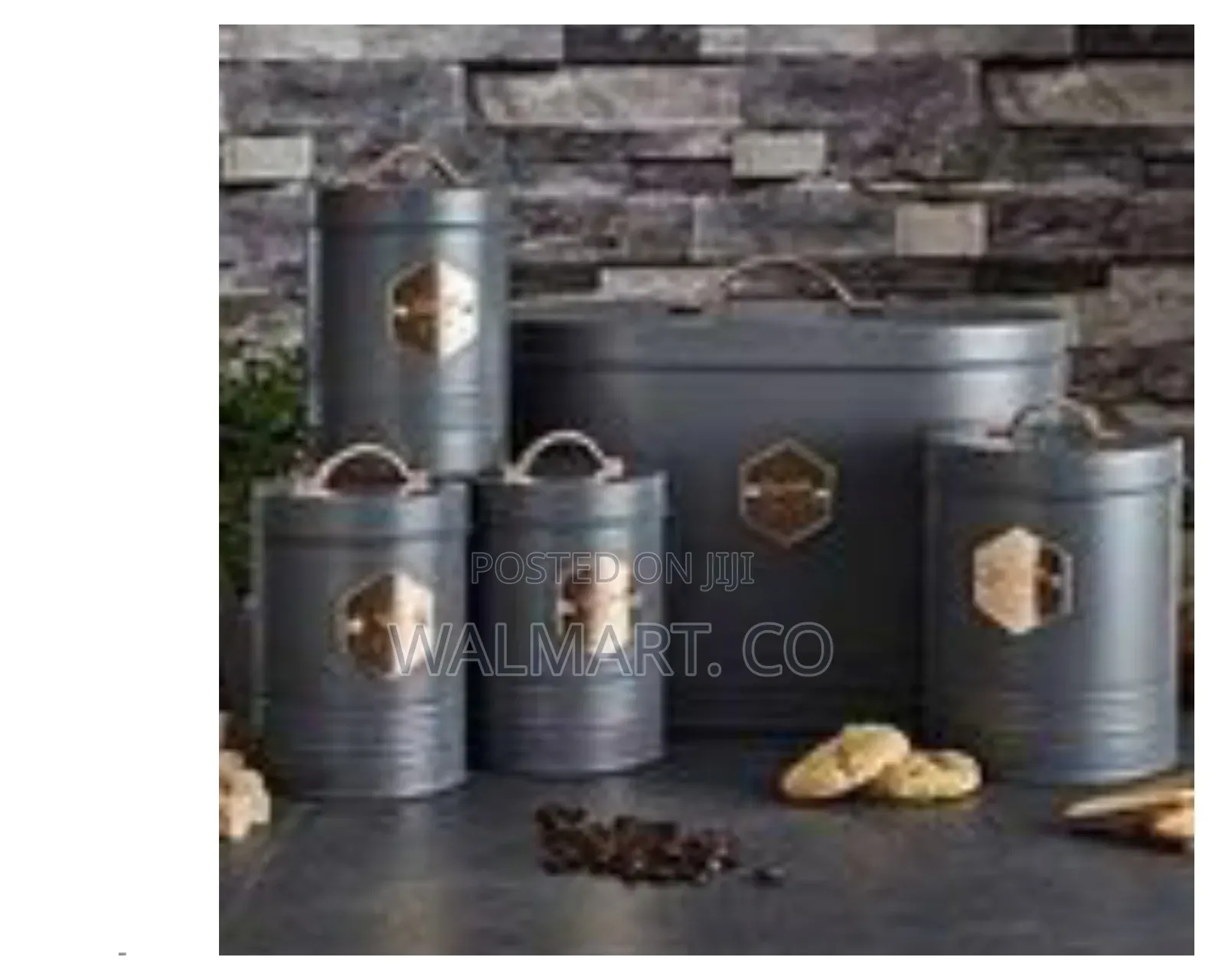 5 Kitchen Countertop Canisters