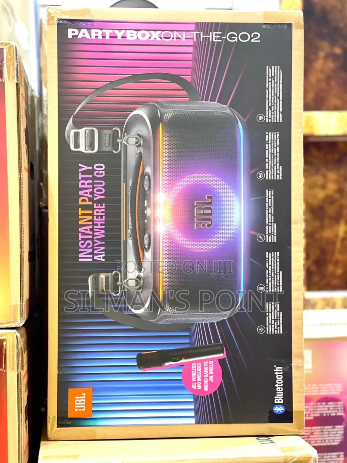 JBL Partybox on the Go2 Latest Model 2025