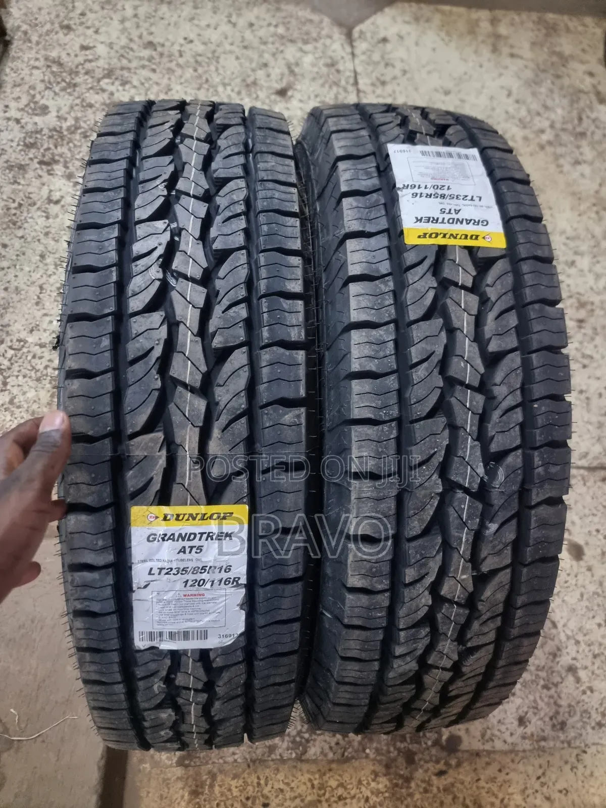 235/85r16 Dunlop Tires for Land Cruiser.