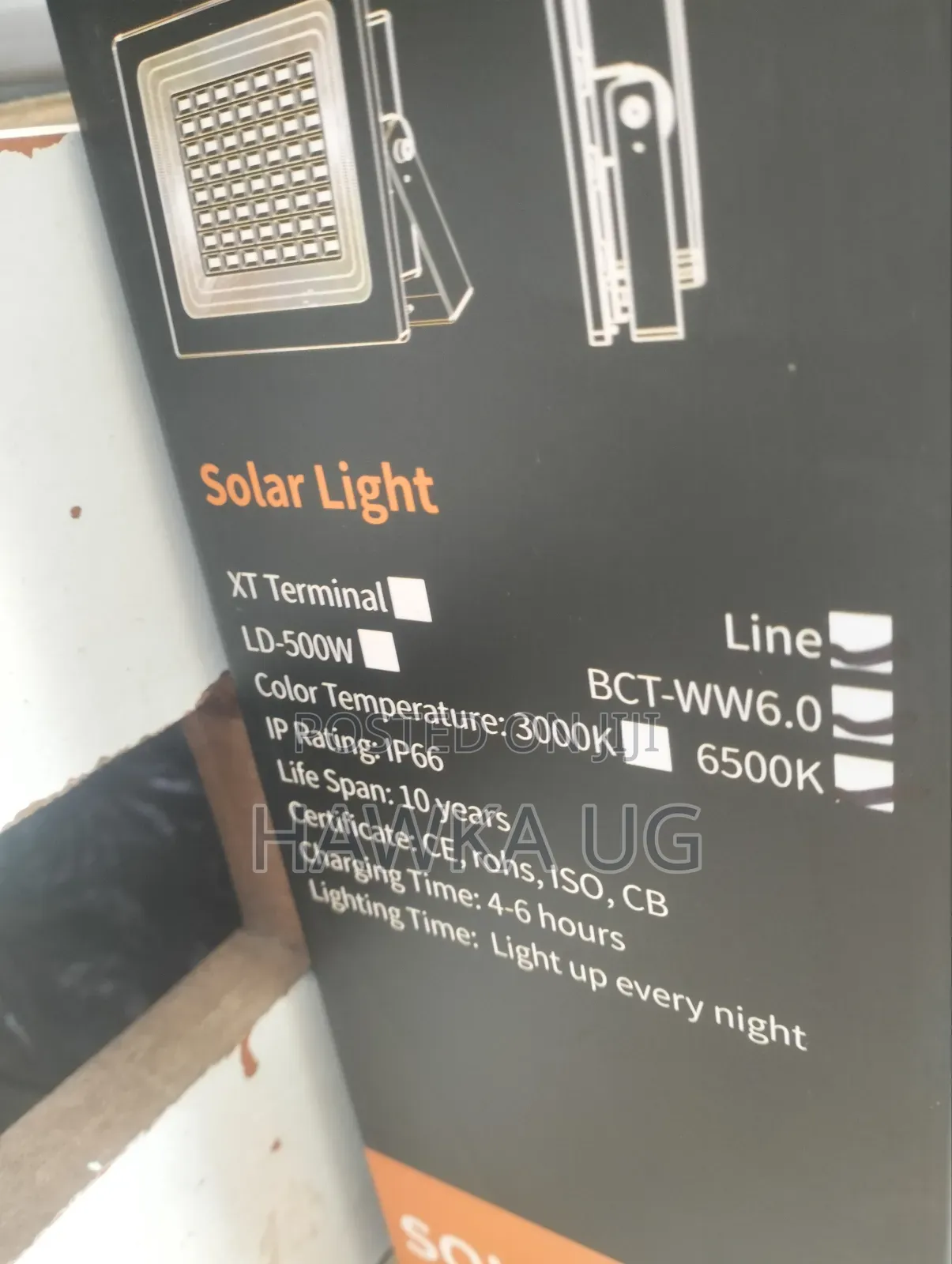 500w Solar Light Focus