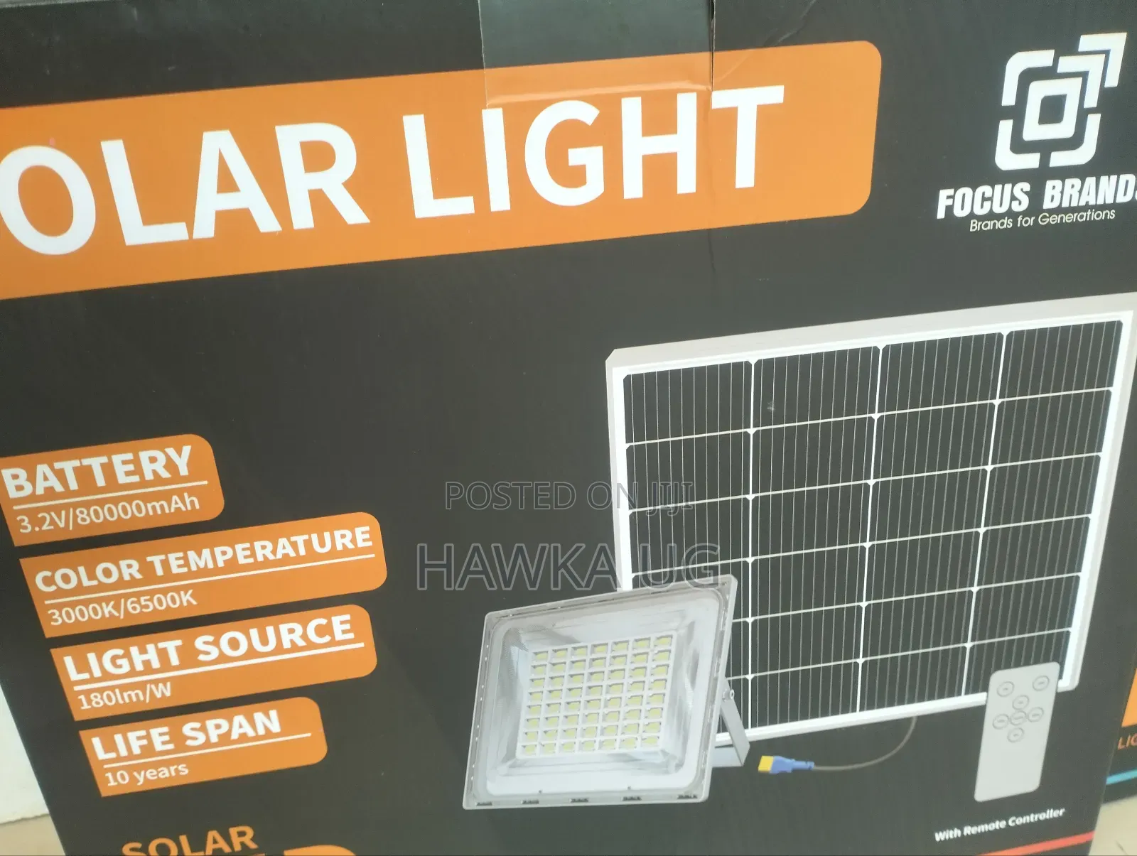500w Solar Light Focus