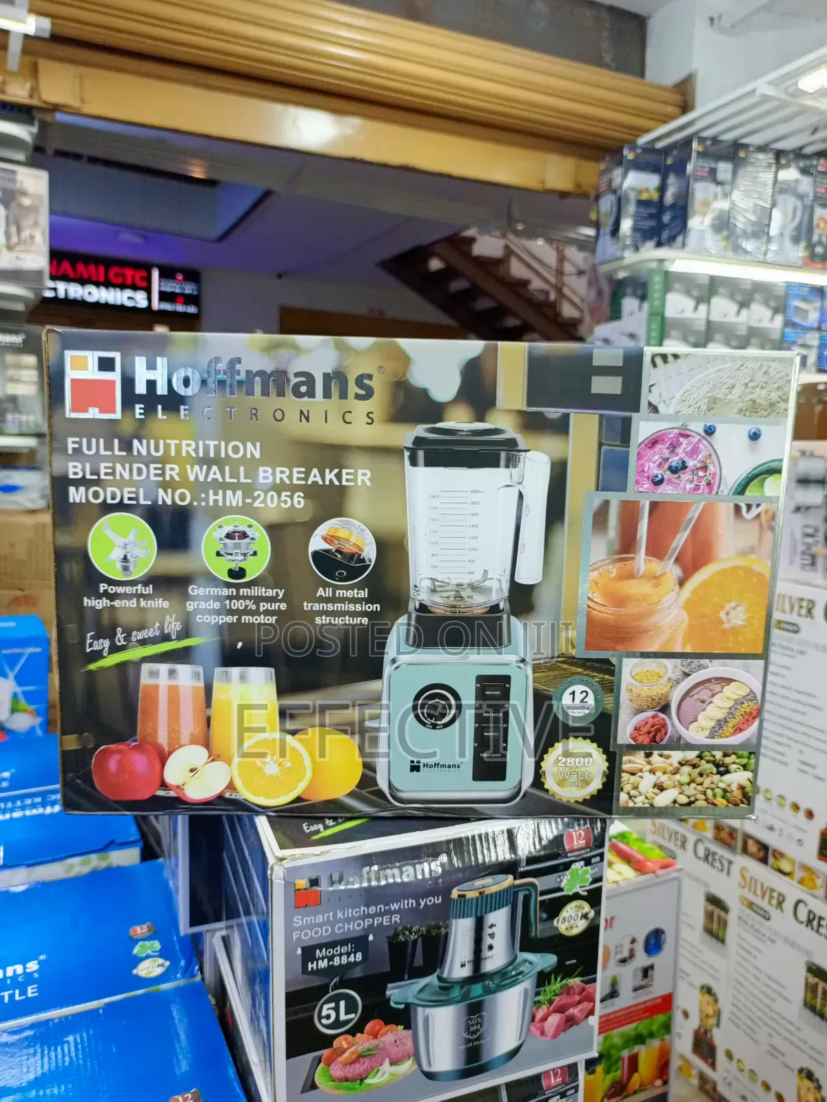 Full Nutrition Blender, Model Number Hm-2056.