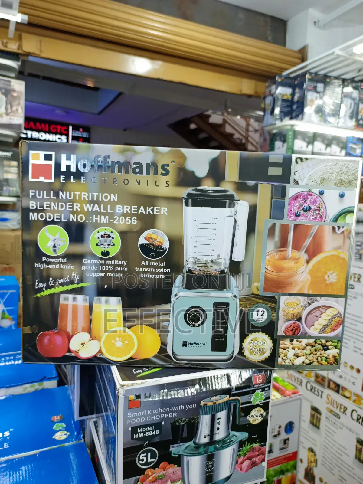 Full Nutrition Blender, Model Number Hm-2056.