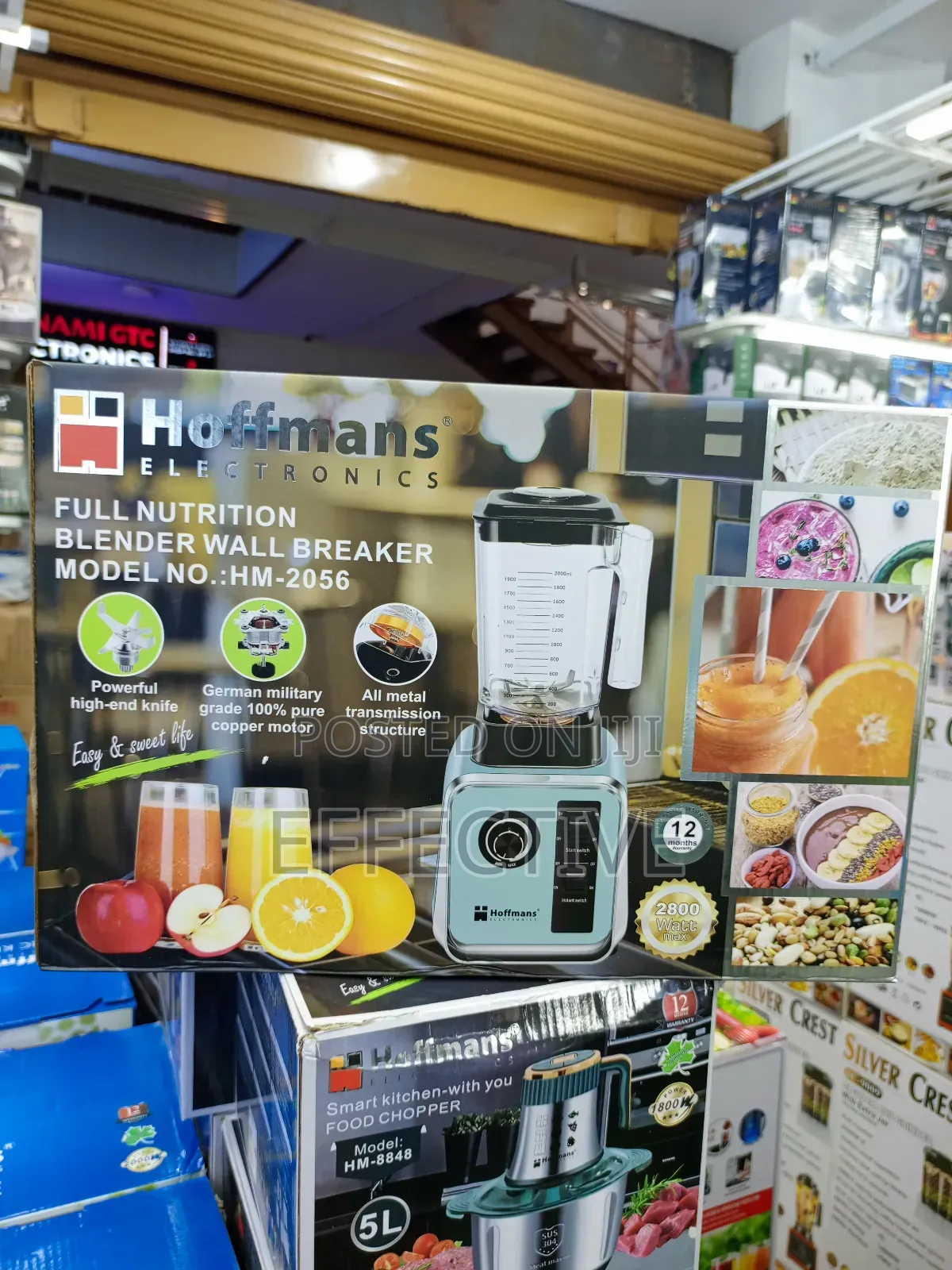Full Nutrition Blender, Model Number Hm-2056.