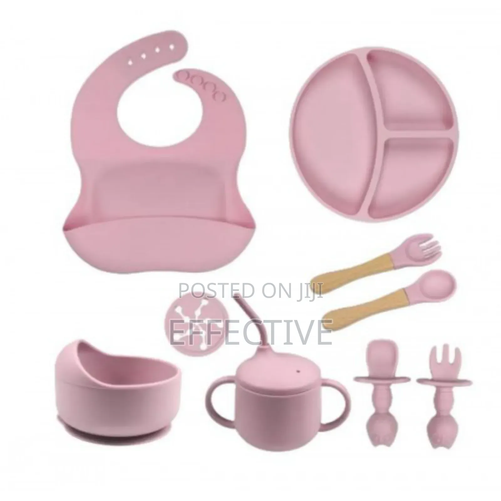 Set of 10 Silicone Baby Feeding Utensils
