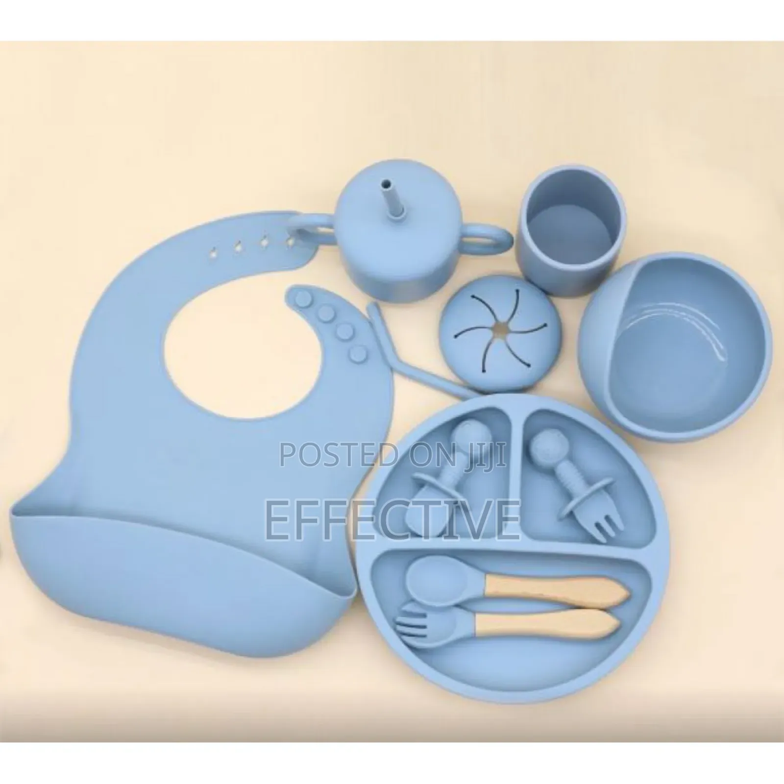 Set of 10 Silicone Baby Feeding Utensils