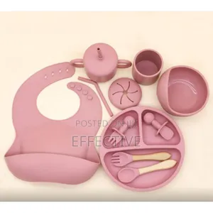 Set of 10 Silicone Baby Feeding Utensils