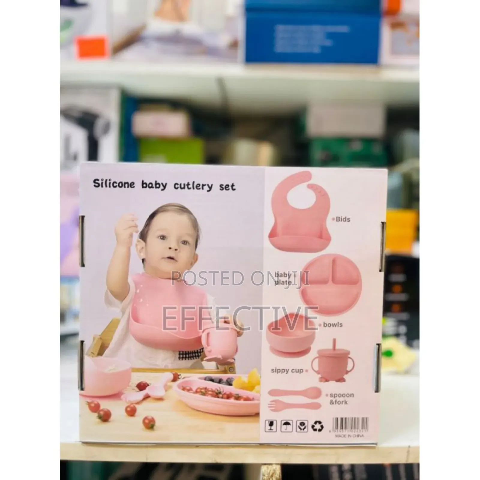 Set of 10 Silicone Baby Feeding Utensils