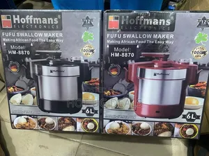 Hoffmans 6l Electric Posho / Ugali Maker - Multicolor