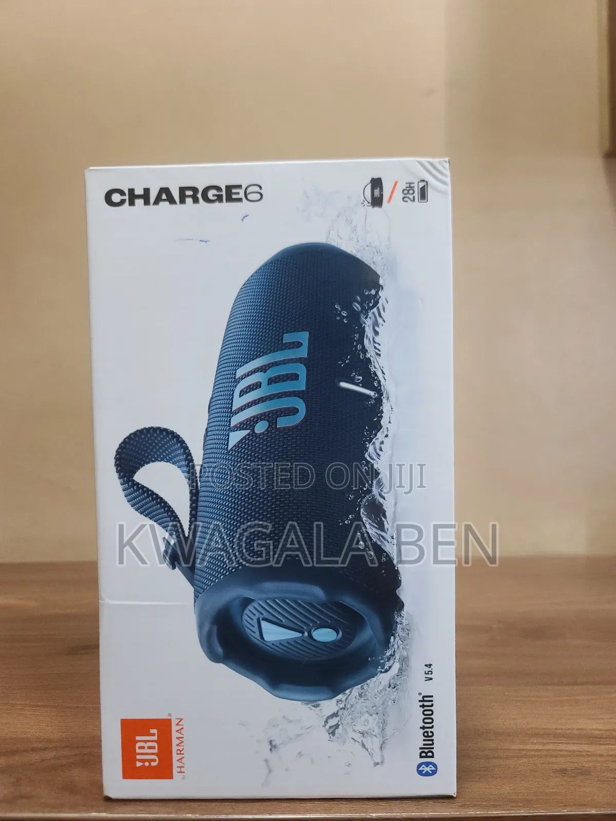 JBL Charge 6 Portable Bluetooth Speaker Blue