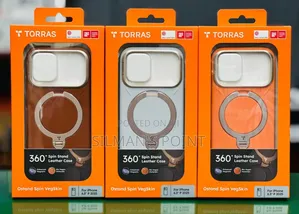 Torras Ostand Spin Cases for iPhone 17 Pro and Max