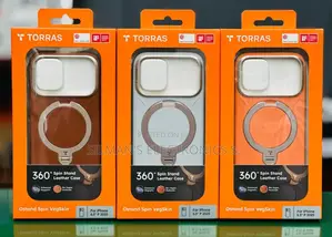 Torras Ostand Spin Cases for iPhone 17 Pro and Max