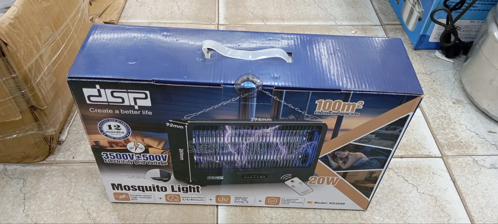 DSP Mosquito Light Repellent 20w Electric Uv Insect Killer With Timer