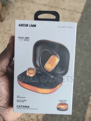 Green Lion Catania Open Ear Headphones - Orange