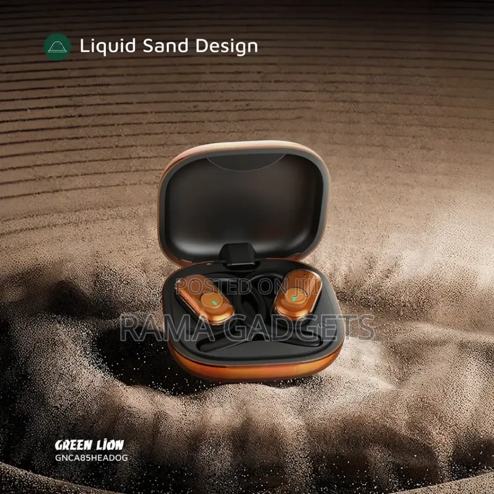 Green Lion Catania Open Ear Headphones - Orange