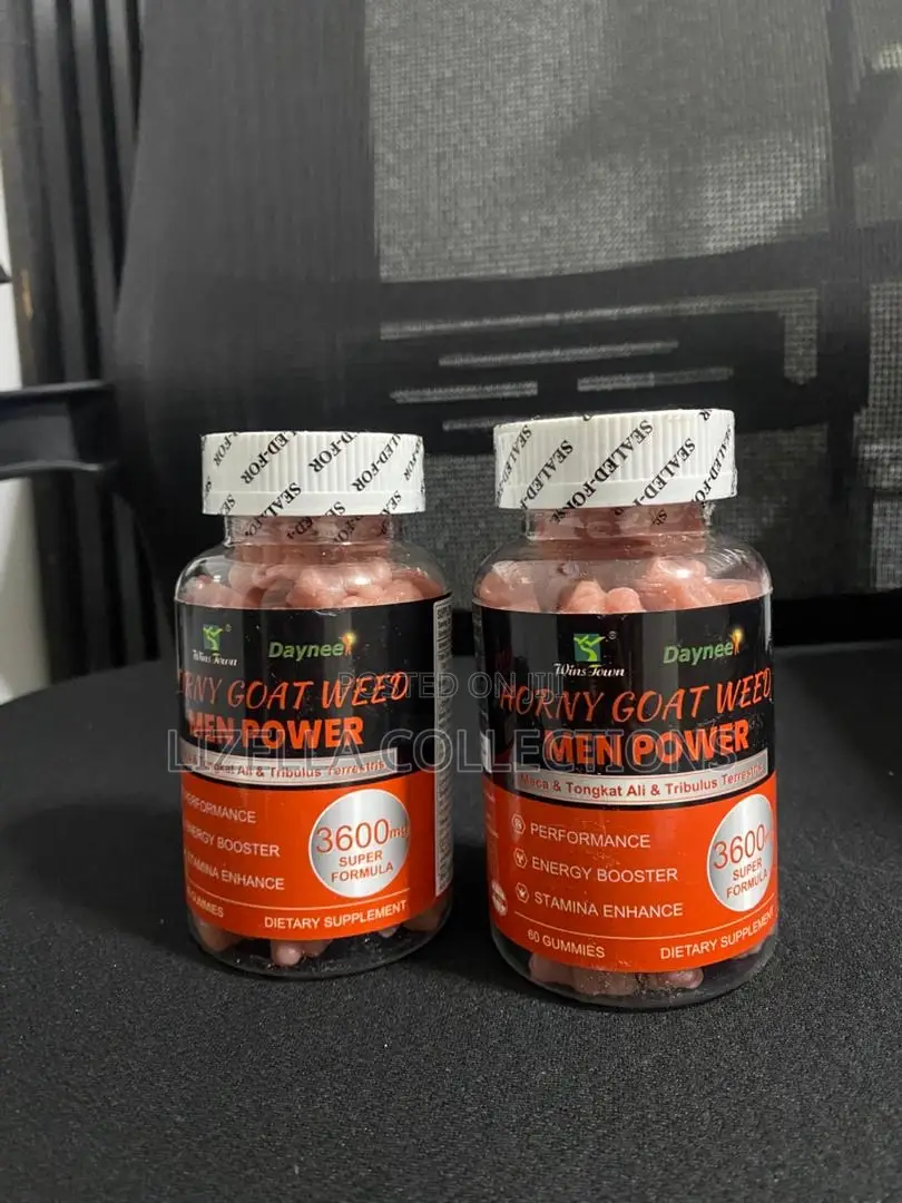 Horny Goat Weed Gummies 3600mg Super Formula With Maca Tongkat Ali