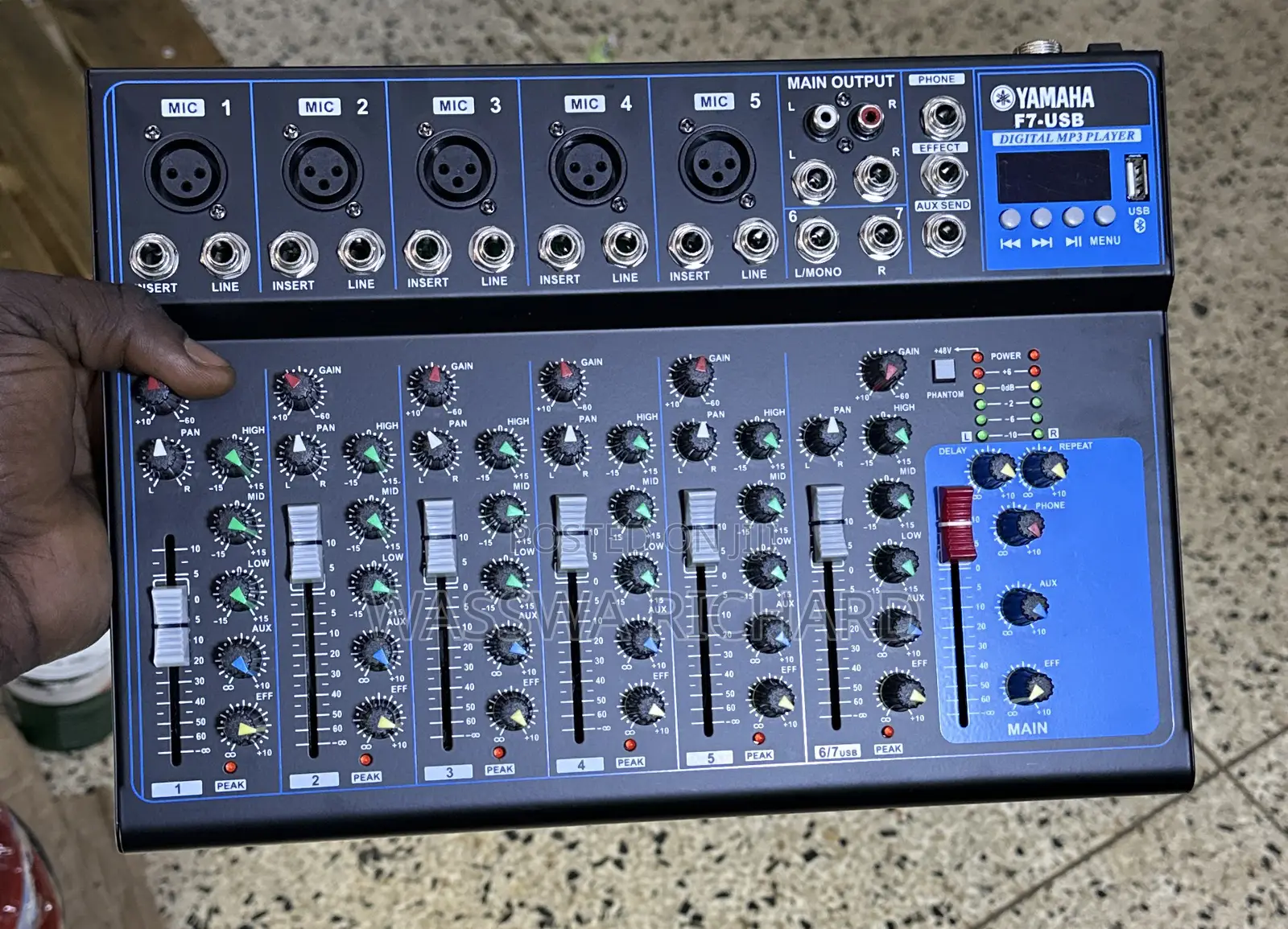 7 Channel Live Mixer