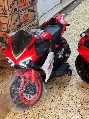 Rechargeable Toy Motorcycle Red