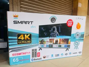 65 Inches Led Smart Plus Smart Android Digital Flat Screen Flameless
