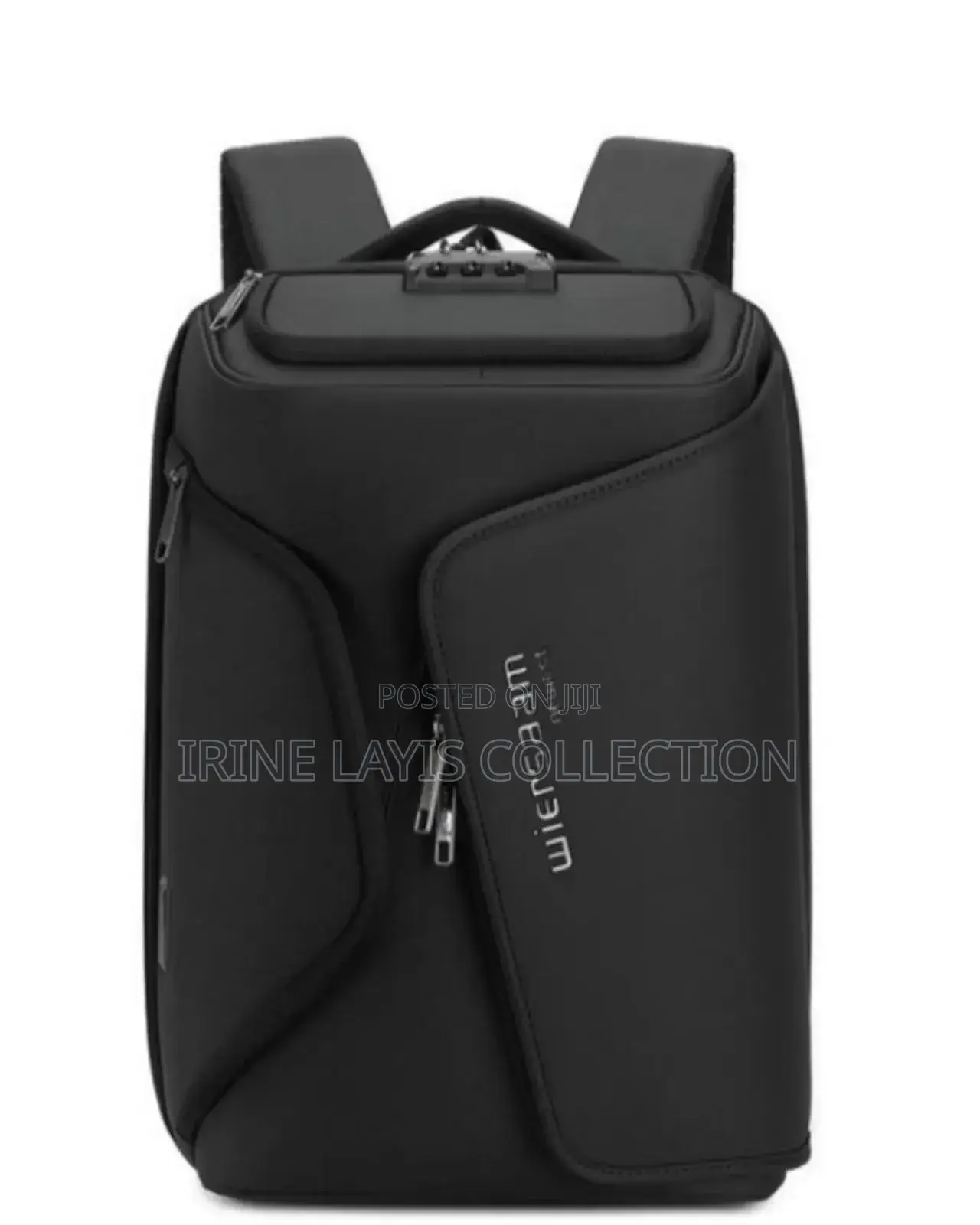 Wiersaam Men's Anti-Theft Business Travel Backpack.