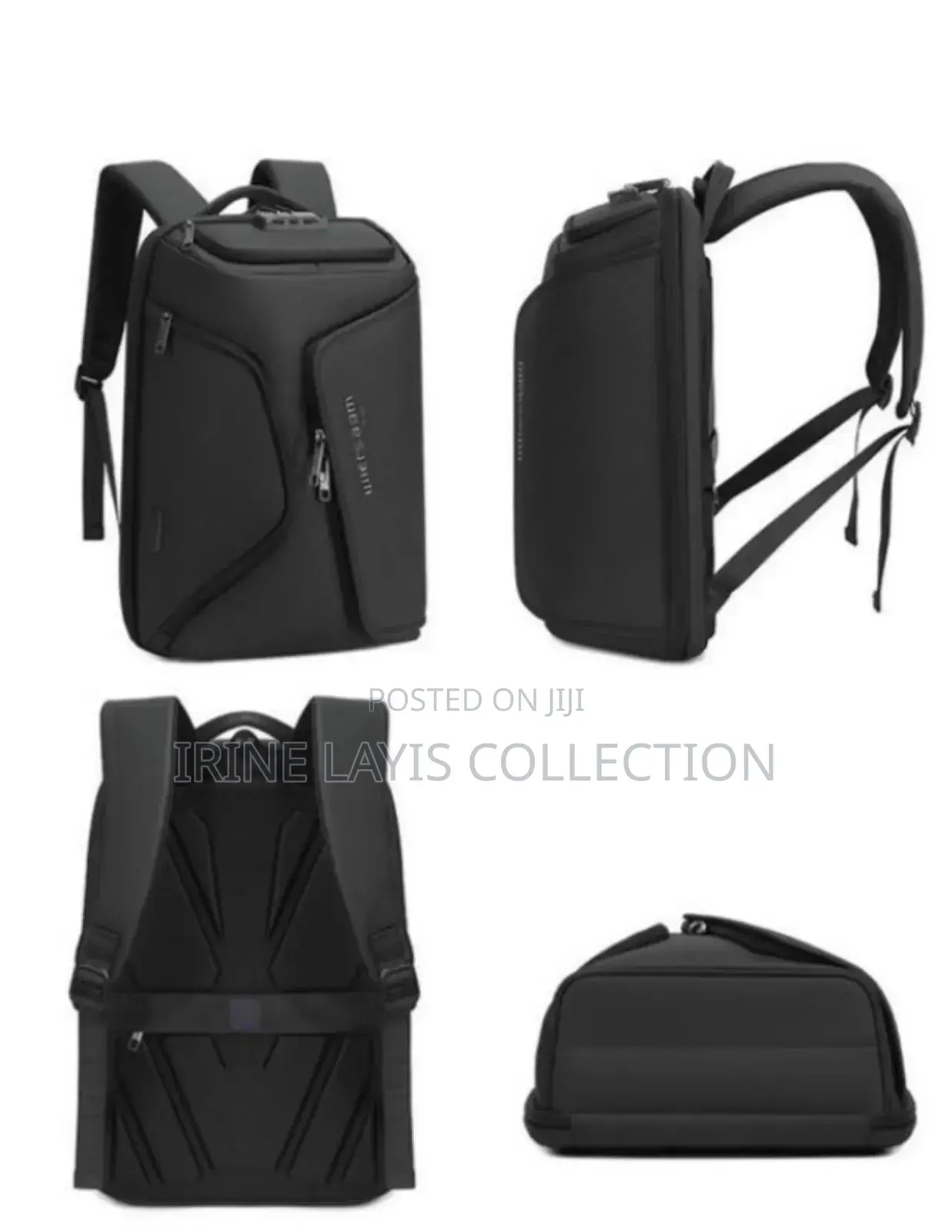 Wiersaam Men's Anti-Theft Business Travel Backpack.