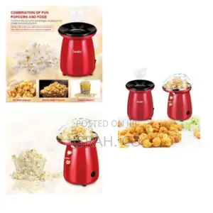 Sonifer Electric Popcorn Maker Popper Machine - Red