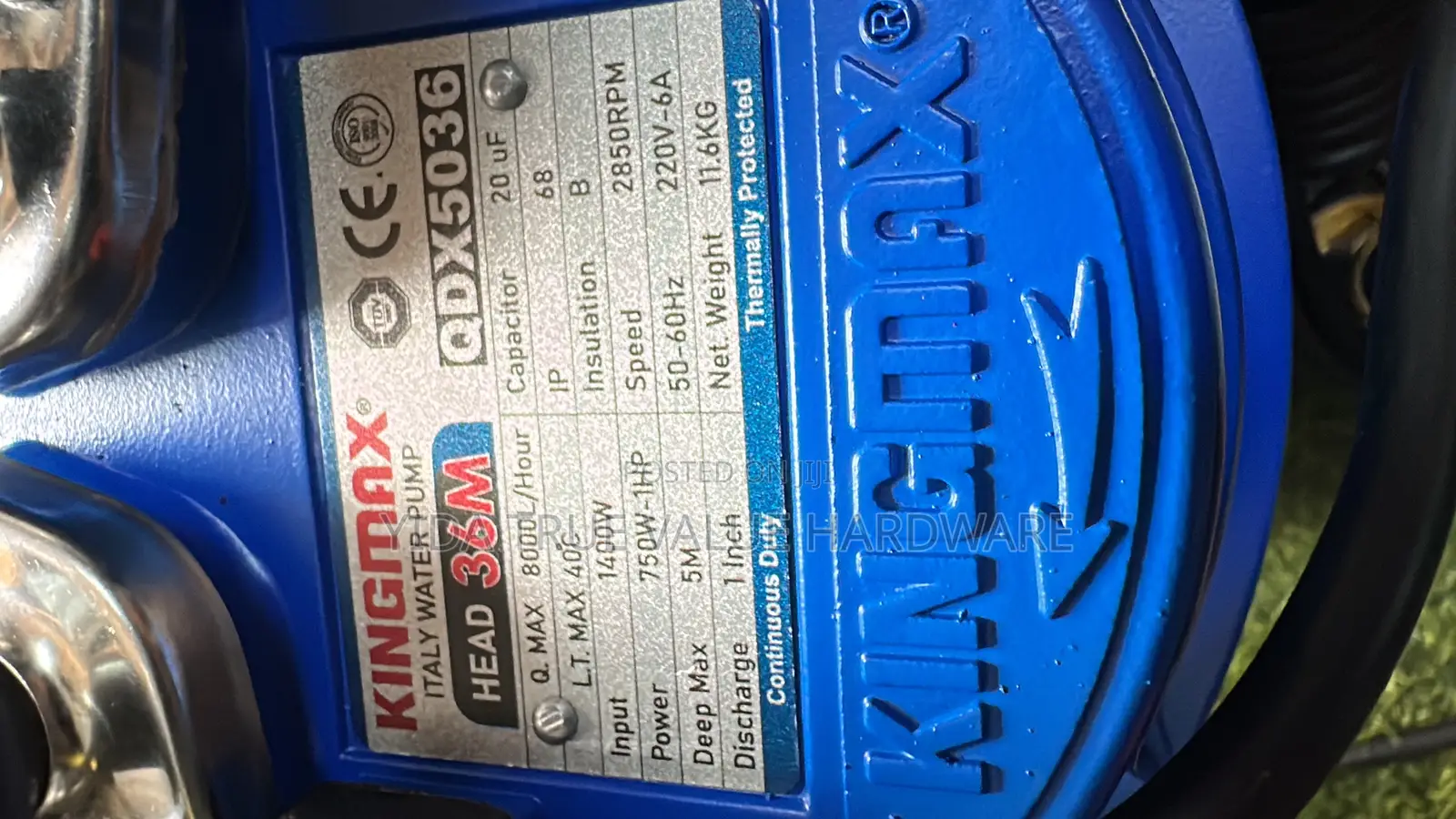 Water Pump.36m Kingmax