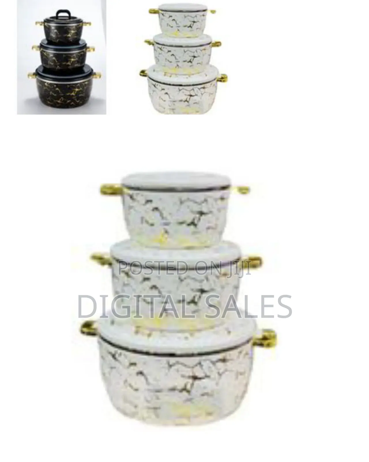 3-piece Thermal Casserole Dish Set With Lids, Insulated Stainless Stee