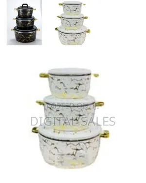 3-piece Thermal Casserole Dish Set With Lids, Insulated Stainless Stee
