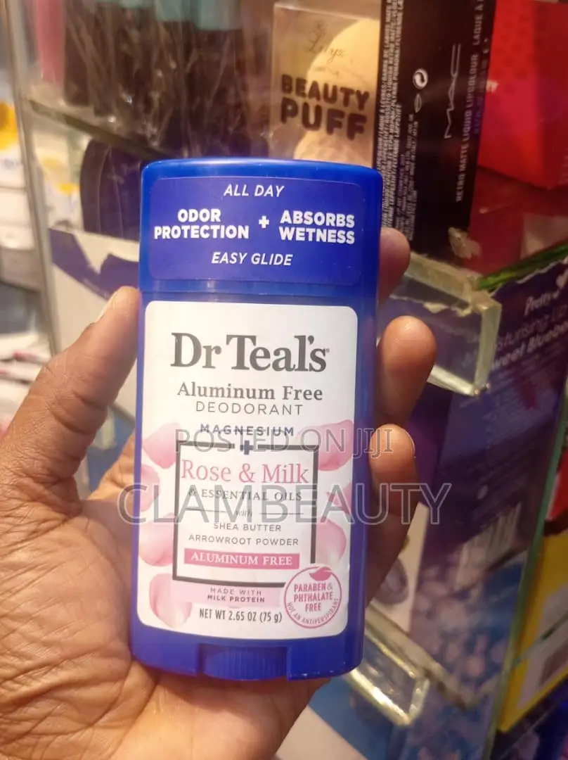 Dr. Teal's Aluminum Free Deodorant With Rose Milk