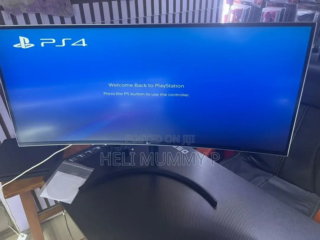 Lg Ultrawide Curved Monitor / 34 Inches