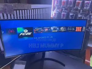 Lg Ultrawide Curved Monitor / 34 Inches