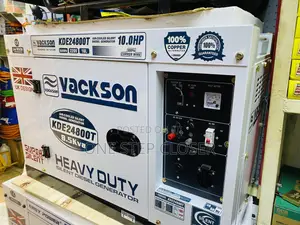 8.5kva Super Silent Generator Vackson Brand Uk Make 