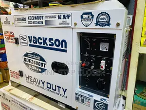 8.5kva Super Silent Generator Vackson Brand Uk Make 