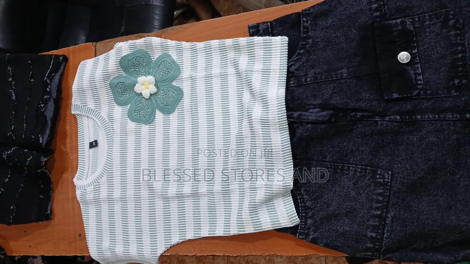 Jean Skirt and Top