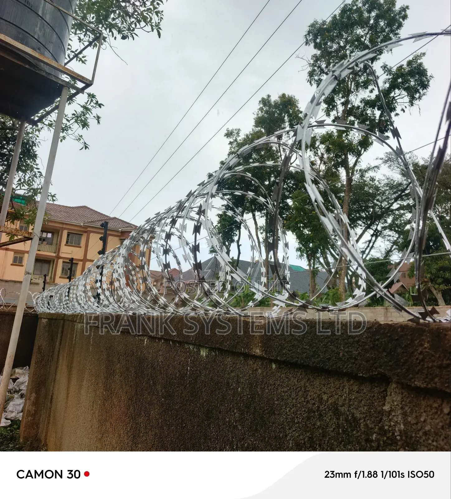 Electric Fence With Intrusion System,