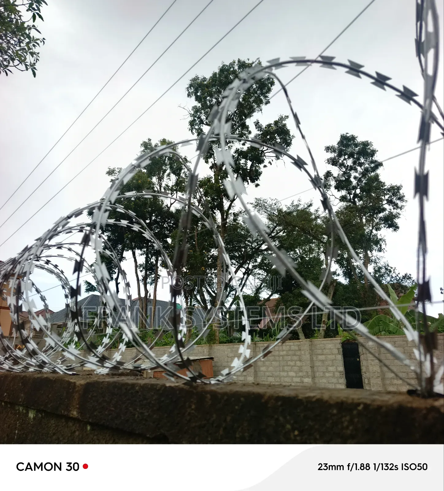 Electric Fence With Intrusion System,
