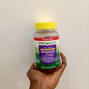 Spring Valley Extra Strength Melatonin Adult Gummy Dietary Supplement.