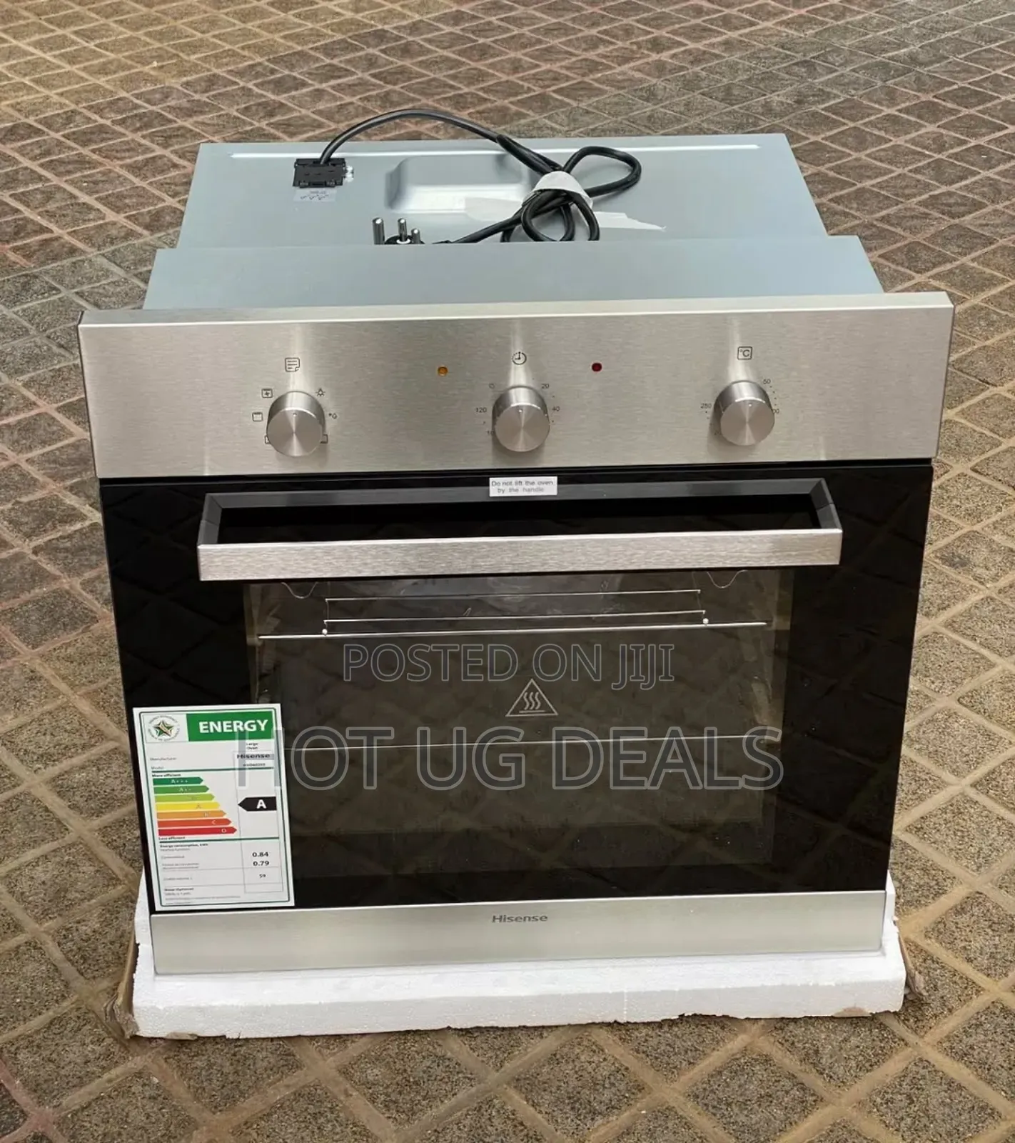 Hisense Built-in Electric Oven Cooker 60x60cm – Stainless Steel